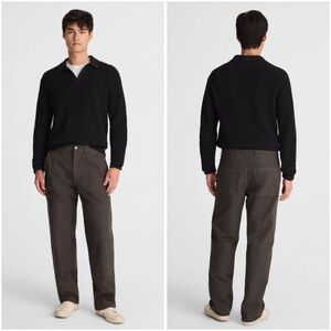 Madewell The Canvas Pant Mocha Brown Double Knee Men’s Size 30x32 NWT